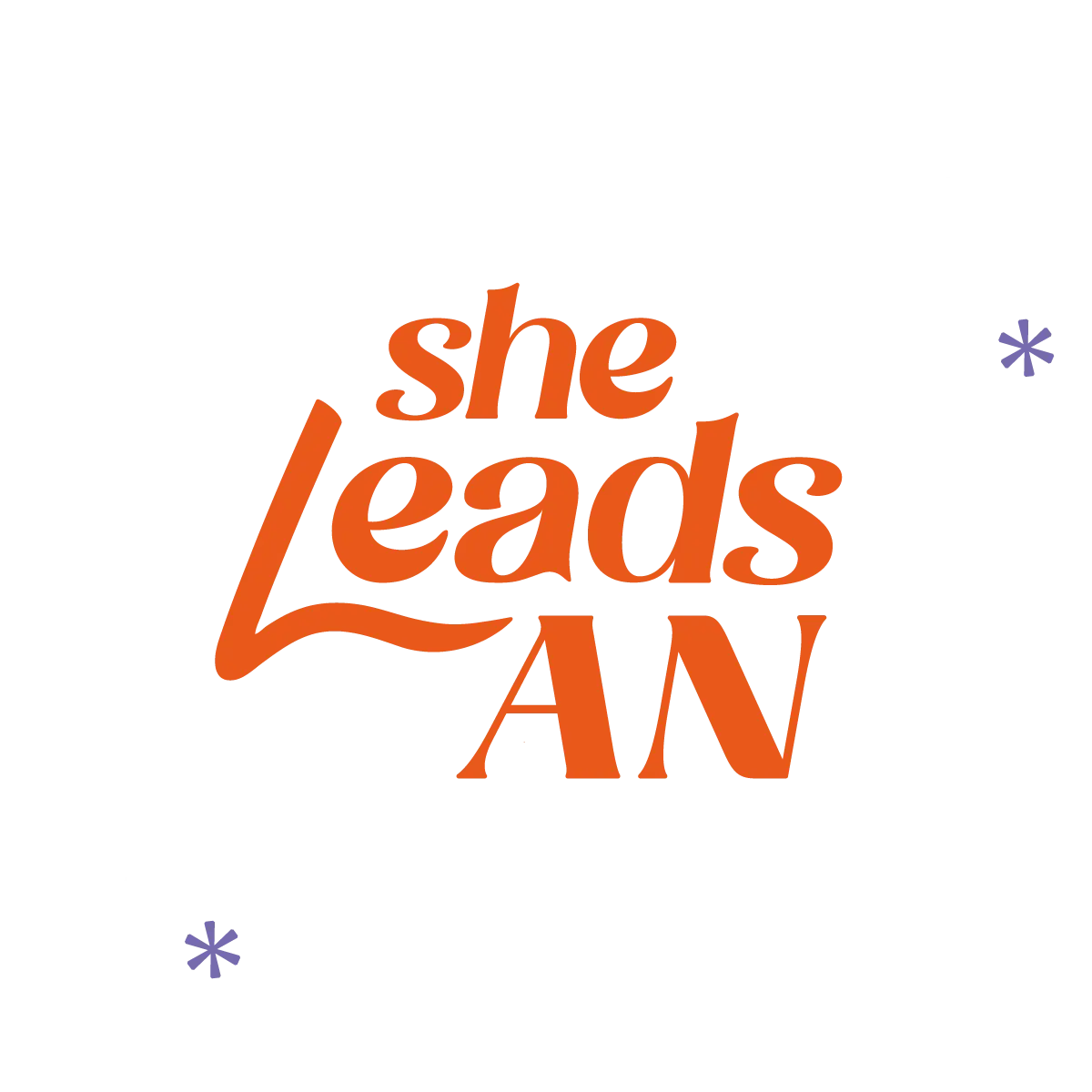 Logo Frauennetzwerk in orange mit weißer Schrift